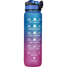 Motivationsflaske (1L) – flere varianter - assorteret