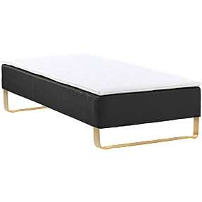 Nordisk Fjer boxmadrasseng 90x200 cm - sort