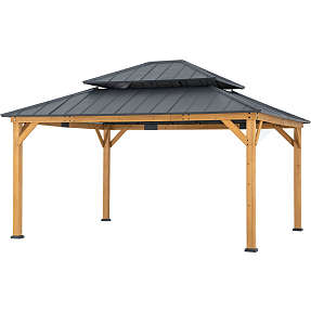 Cedertræ pavillon - 390x450 cm