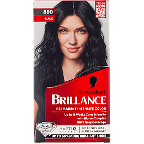 Permanent hårfarve 890 Black