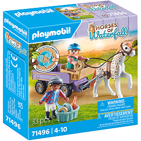 Playmobil Ponyvogn 71496