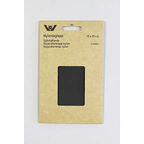 VJ nylon reparationslap 10x20 cm - sort