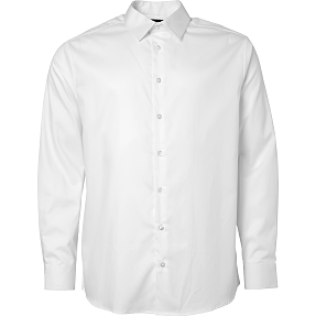 VRS herre regular fit skjorte str. L - hvid