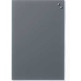 NAGA Glastavle Magnetisk 40x60 cm - Grå