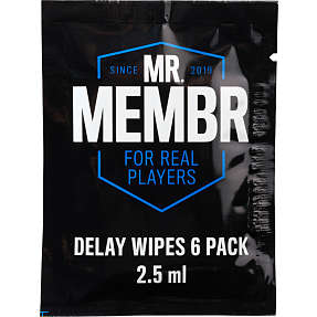 MR.MEMBR Delay servietter 6 stk