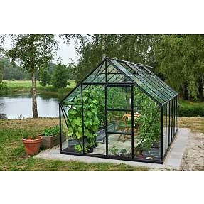 Halls Universal 128 drivhus - sort