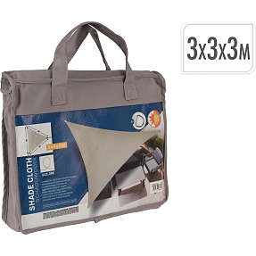 Lyon trekantet solsejl - taupe