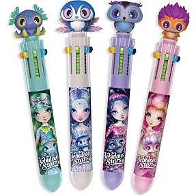Nebulous star kuglepen 10 farver i 1 – flere varianter – assorteret
