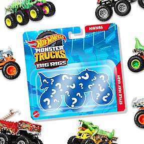 Hot Wheels Monster Trucks Big Rigs – flere varianter – assorteret
