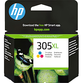 HP 305XL High Yield Tri-color Original printerblæk