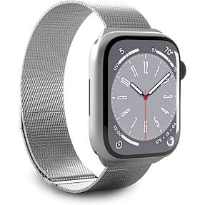 Puro urrem til apple watch 38/40/41 mm - sølvfarvet