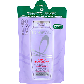 Moisture Boosting shampoo m. hyaluronsyre tørt hår refill