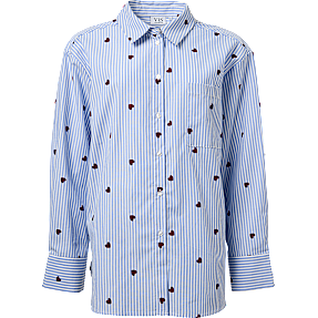 VRS dame skjorte str. XS - blå