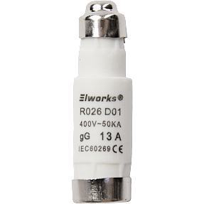 Elworks 5-pak sikringer - neozed 13A D01