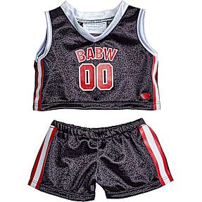 Build-A-Bear basketball uniform