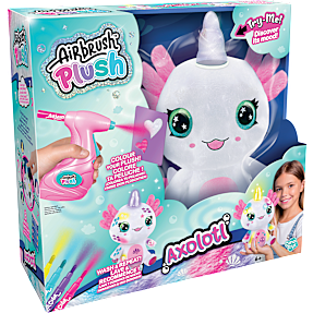 Airbrush Plush Axolotlcorn bamse 30 cm