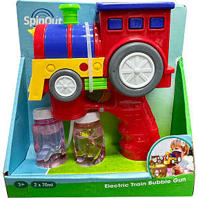 SpinOut sæbeboblepistol - tog