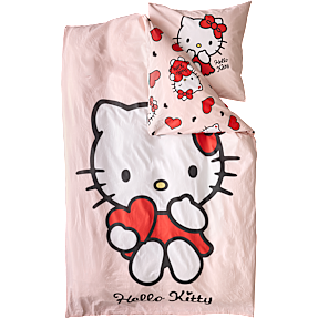 Hello Kitty sengetøj - 140x200 cm
