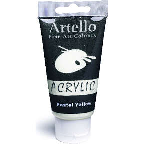Artello akrylmaling 75 ml - pastel yellow
