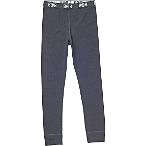 808 børne uld leggings str. 98/104 - mørkeblå