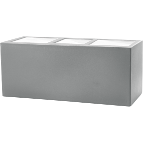 SCHIO PLANTEKASSE 80X30X30 GRÅ