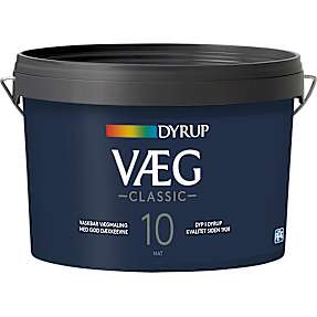 Dyrup vægmaling Classic 2,25 liter - hvid