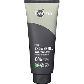 3-i-1 shower gel parfumefri