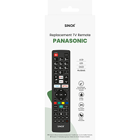 SINOX TV-remote for Panasonic