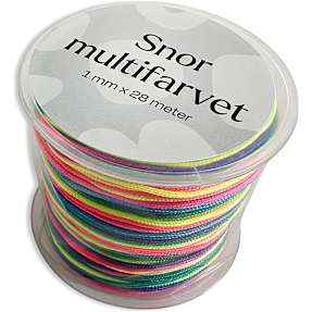 Snor - multifarvet