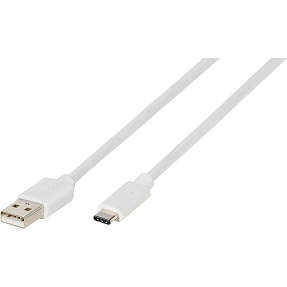 Vivanco USB-C/USB 2.0 kabel - hvid
