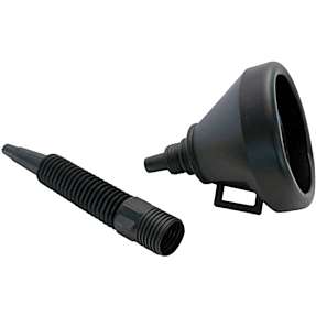 Plastik tragt - sort