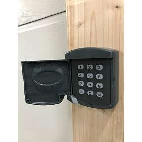 Trådløst kodetastatur til portåbner