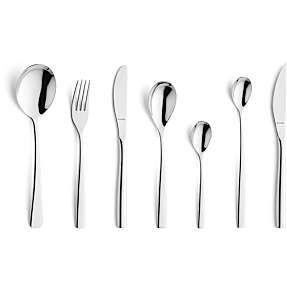 Amefa Gaia bestiksæt 42 dele - blankt stål