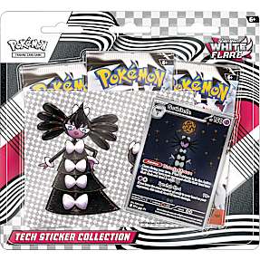 Pokemon TSG: Scarlet & Violet - white flare tech sticker collection