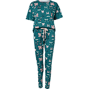 VRS dame pyjamas str. M - grøn