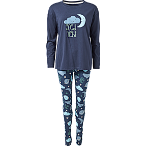 VRS dame pyjamas str. XL - navy