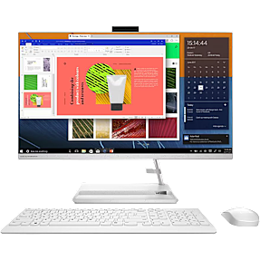 Lenovo IdeaCentre AIO 3 27" stationær computer Ryzen 5 7430U - F0FY00QDMT