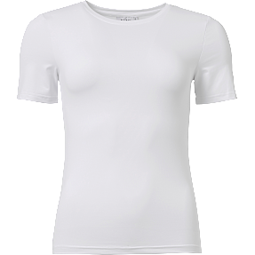 VRS dame mikrofiber T-shirt str. M - hvid