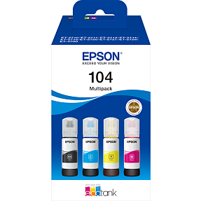 Epson T104 ecotank - multipakke