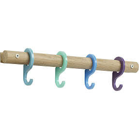 Knagerække - 4 knager