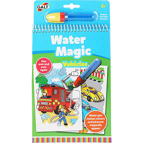 Galt vand malebog - biler