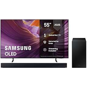 Samsung TV 55" TQ55S85F + HW-B46CF Soundbar