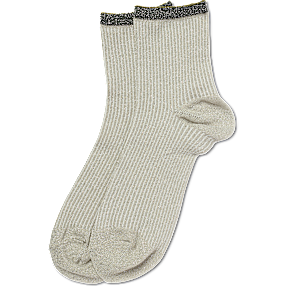 VRS dame glimmerstrømper str. onesize - råhvid