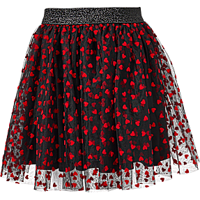 VRS børne nederdel str. 98/104 - sort