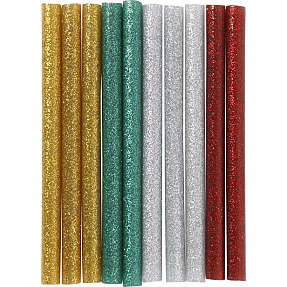 Limstænger, diam. 7 mm, l: 10 cm, 10stk.