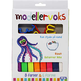 Nara modellervoks 8 stk