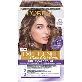 Permanent hårfarve 7.11 Ultra Ash Blonde