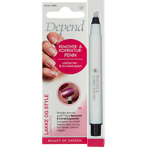 Lakfjerner- og korrekturpen