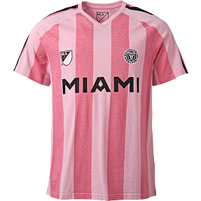 Inter Miami T-shirt str. XL - lyserød