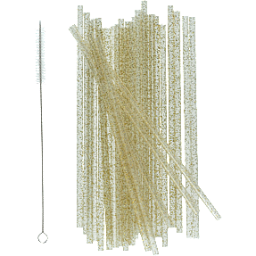 Sugerør inkl. børste - 30 stk